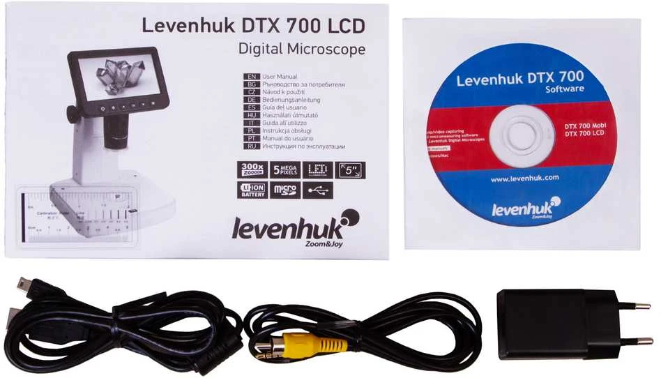 Mikroskopas Levenhuk DTX 700 LCD Digital Microscope
