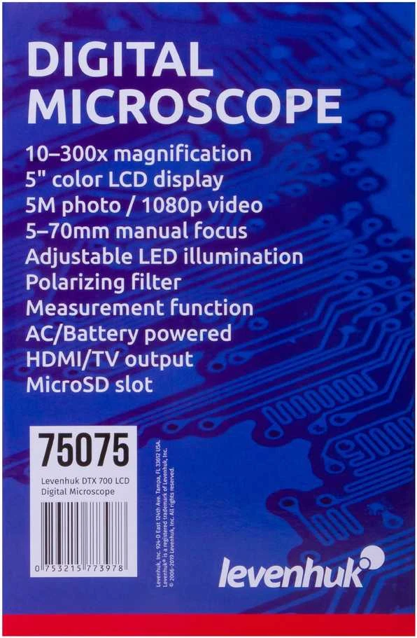 Mikroskopas Levenhuk DTX 700 LCD Digital Microscope