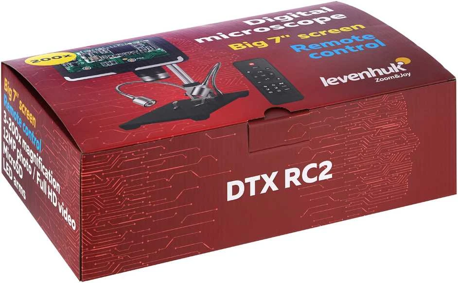 Levenhuk DTX RC2 nuotoliniu būdu valdomas mikroskopas
