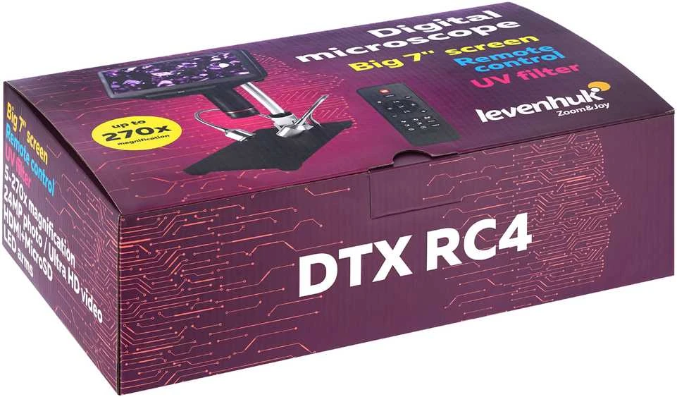 Levenhuk DTX RC4 nuotoliniu būdu valdomas mikroskopas
