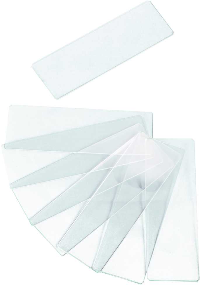 Levenhuk G50 2H Double Cavity Blank Slides, 50 vnt