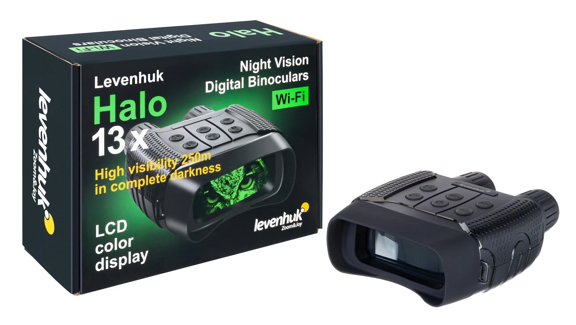 Levenhuk Halo 13x Naktinio matymo skaitmeniniai žiūronai