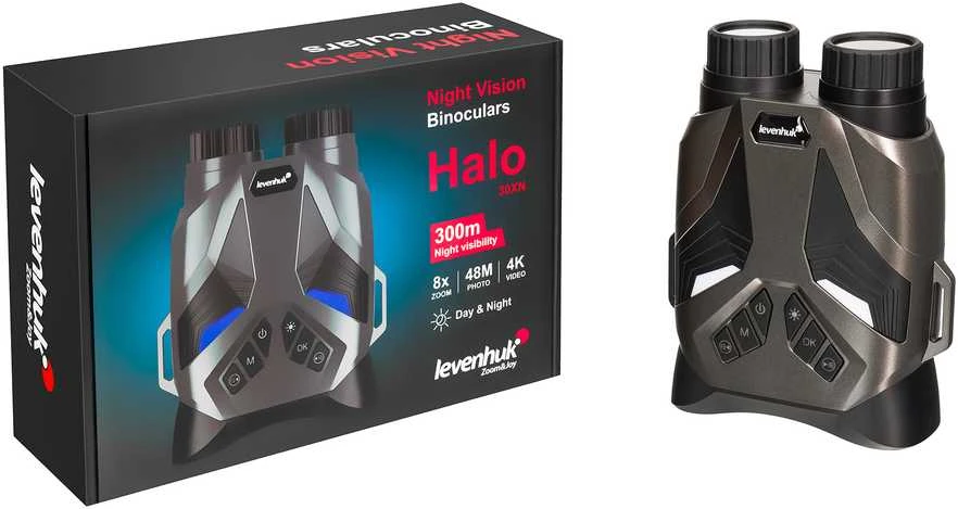 Žiūronai Levenhuk Halo 30XN skaitmeninis naktinio matymo žiūronas