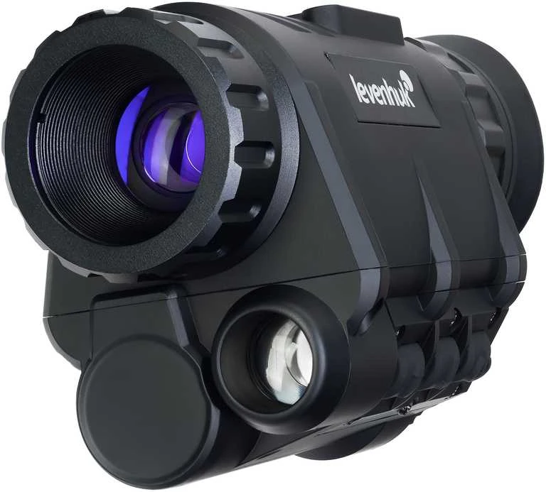 Žiūronai Levenhuk Halo NVM50 skaitmeninis naktinio matymo monoklis su šalmo laikikliu (stabiliz.)