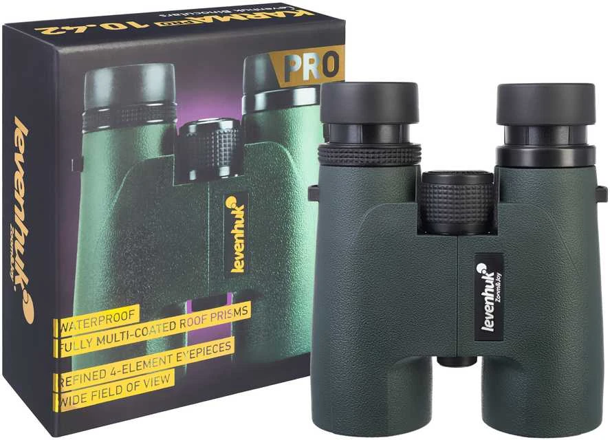 Levenhuk Karma PRO 10x42 Neperšlampami Universalūs žiūronai