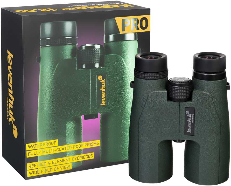 Levenhuk Karma PRO 12x50 Kompaktiški Neperšlampami Universalūs žiūronai