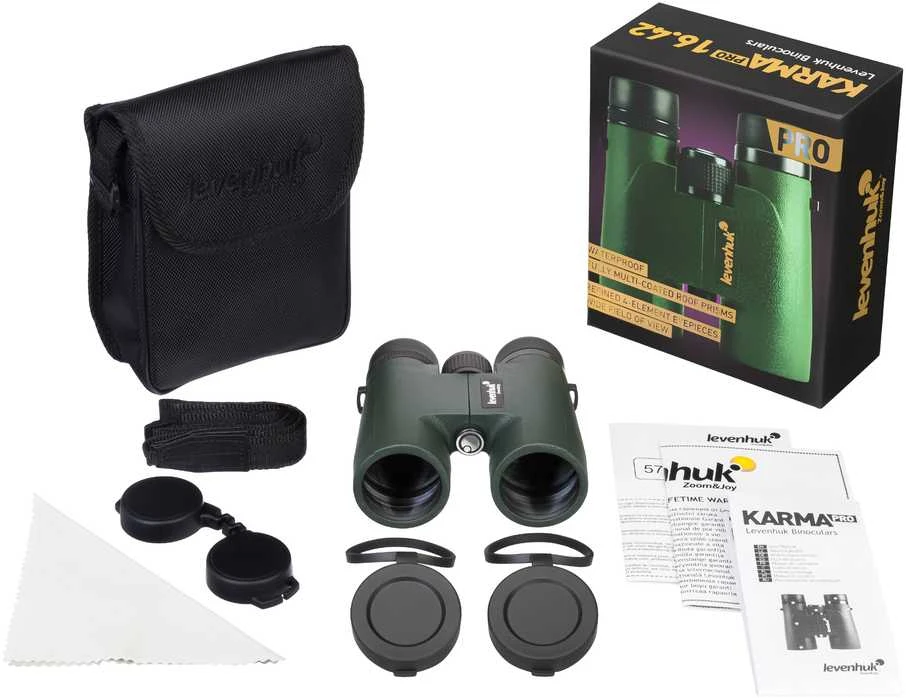Levenhuk Karma PRO 16x42 Neperšlampami Universalūs žiūronai
