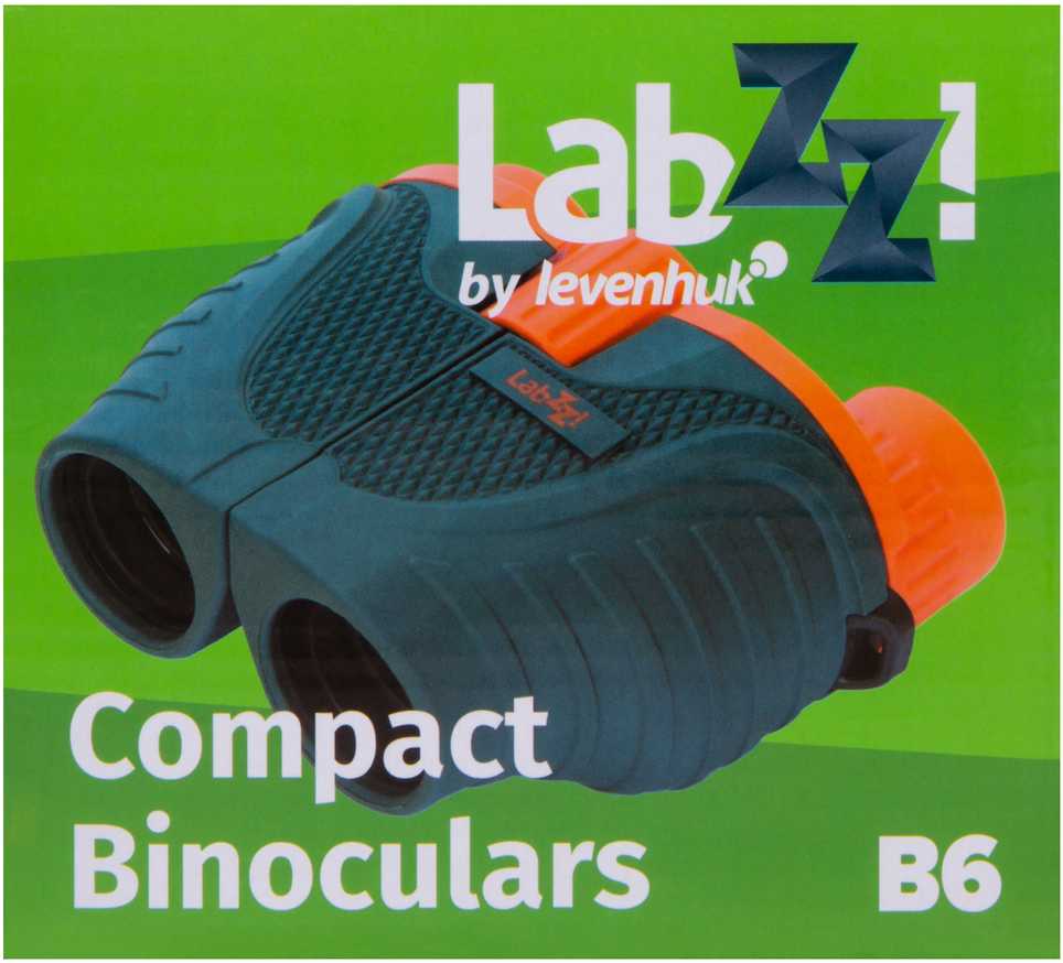 Levenhuk LabZZ B6 10x25 Vaikiški žiūronai