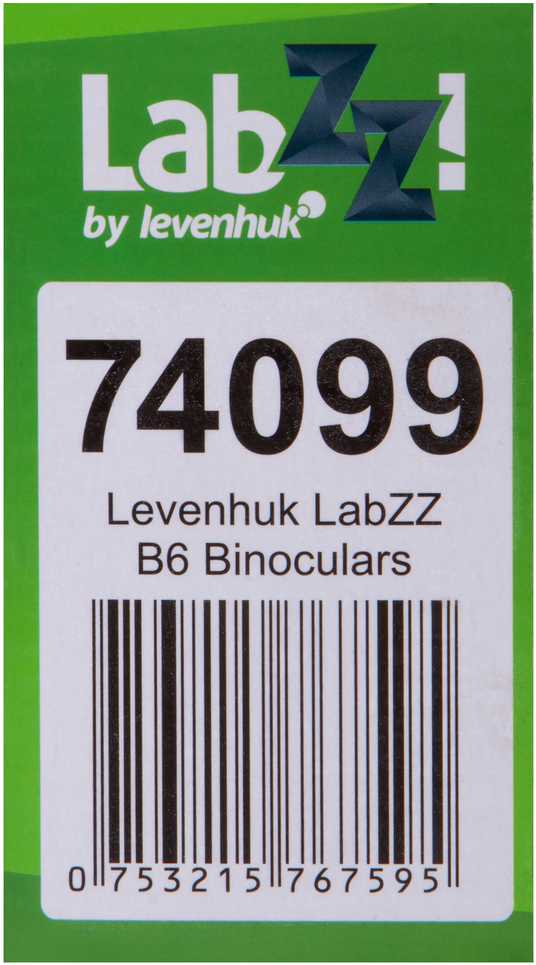 Levenhuk LabZZ B6 10x25 Vaikiški žiūronai