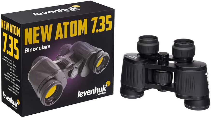 Levenhuk New Atom 7x35 žiūronai