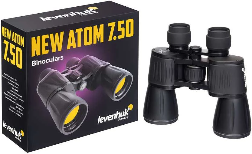 Levenhuk New Atom 7x50 žiūronai