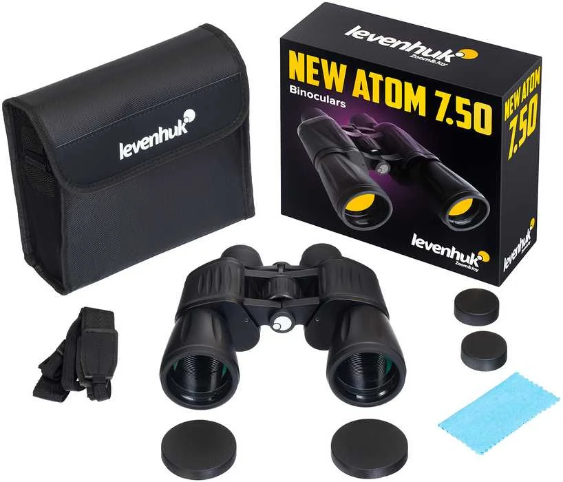 Levenhuk New Atom 7x50 žiūronai