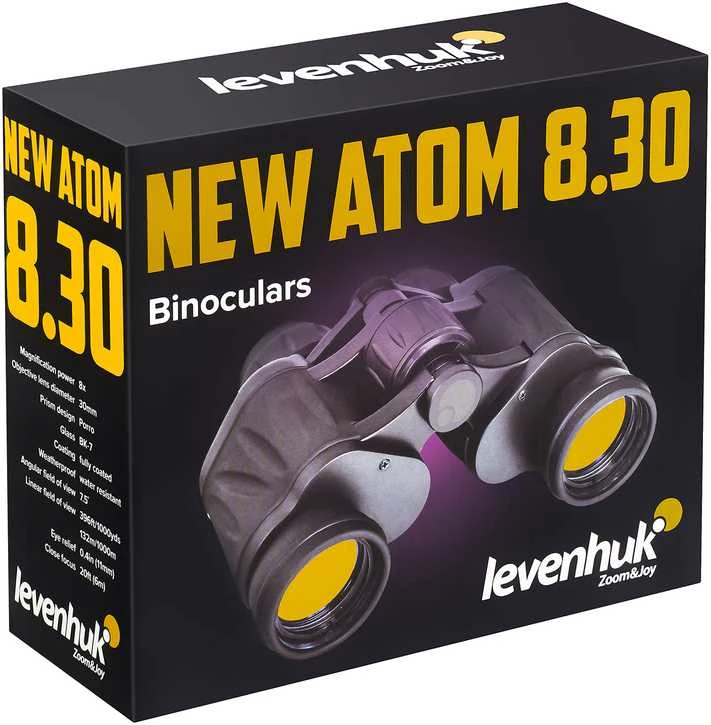 Levenhuk New Atom 8x30 žiūronai