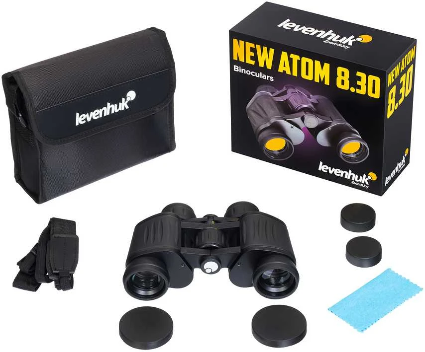 Levenhuk New Atom 8x30 žiūronai