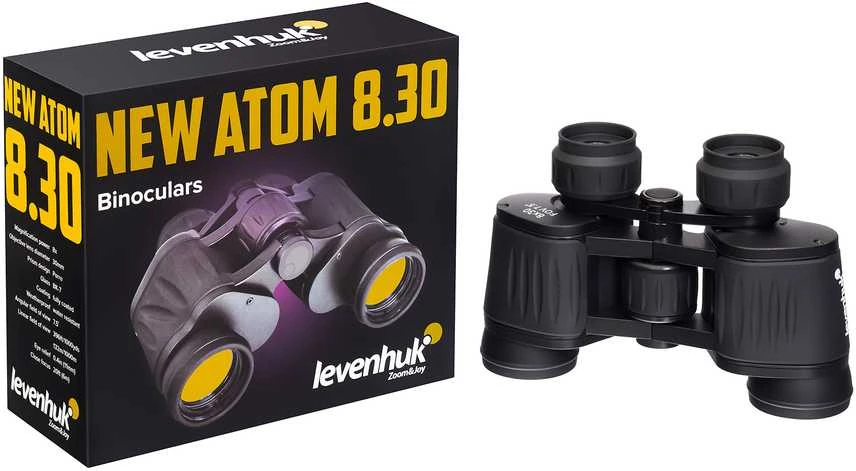 Levenhuk New Atom 8x30 žiūronai