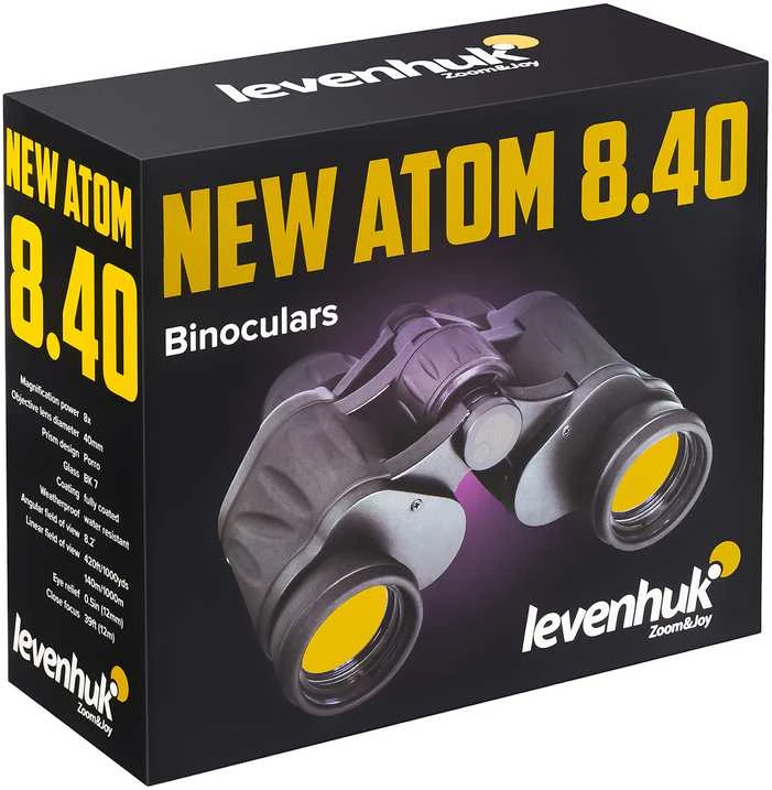 Levenhuk New Atom 8x40 žiūronai