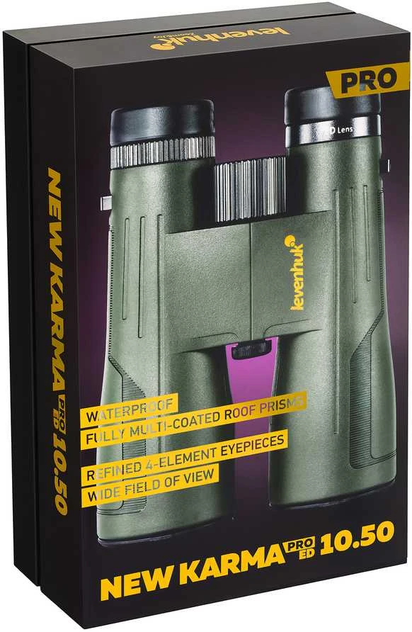 Levenhuk New Karma PRO ED 10x50 žiūronai