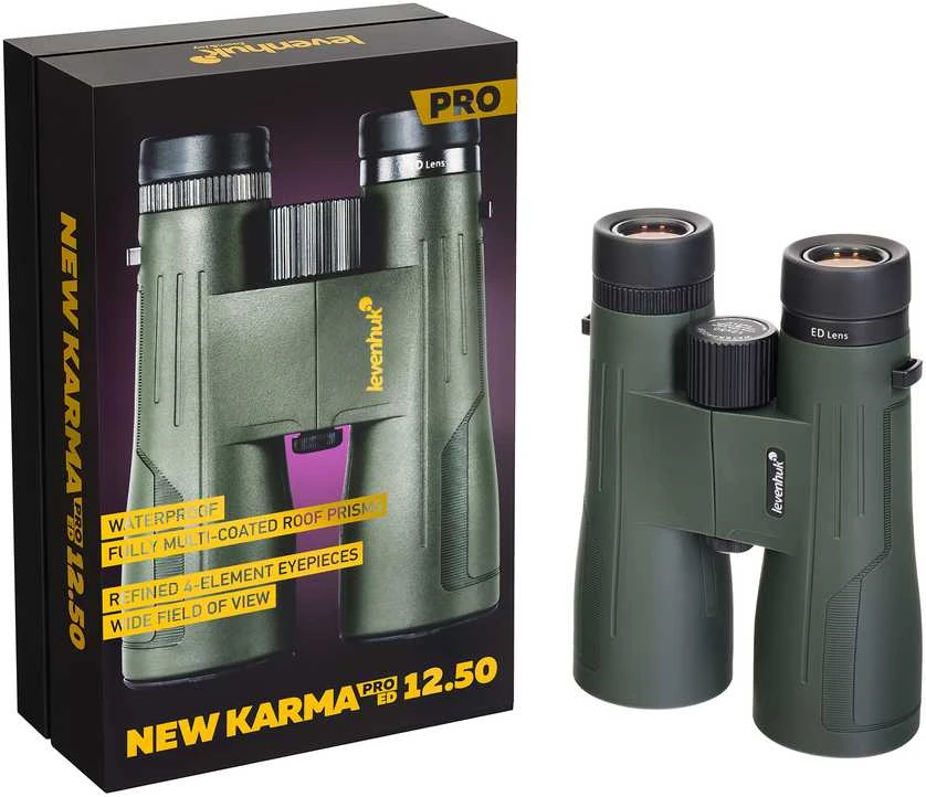 Levenhuk New Karma PRO ED 12x50 žiūronai