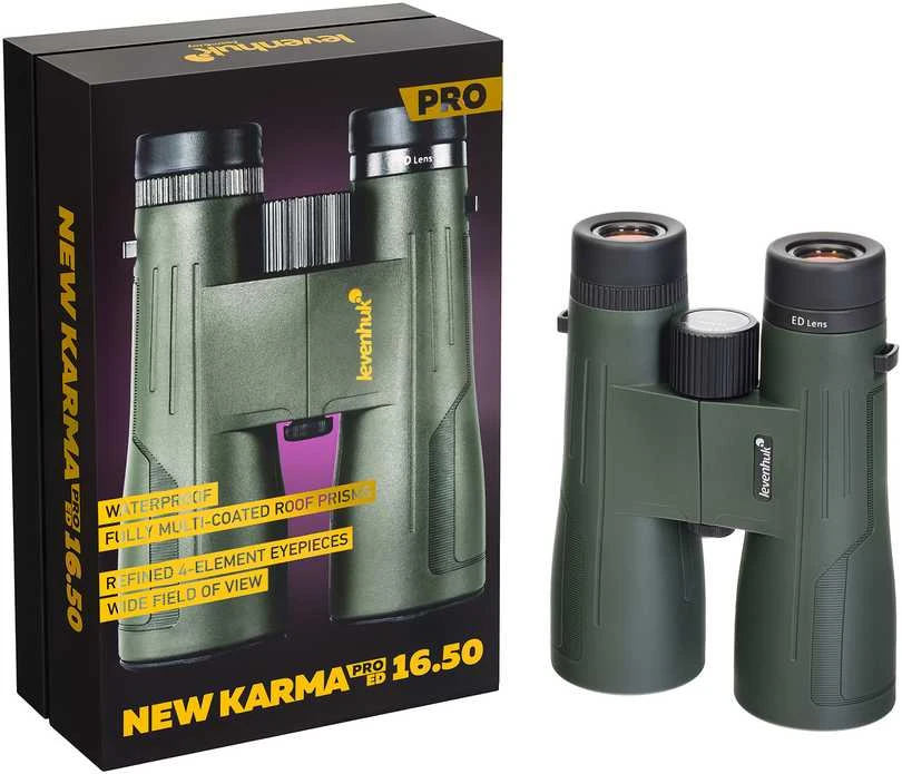 Levenhuk New Karma PRO ED 16x50 žiūronai