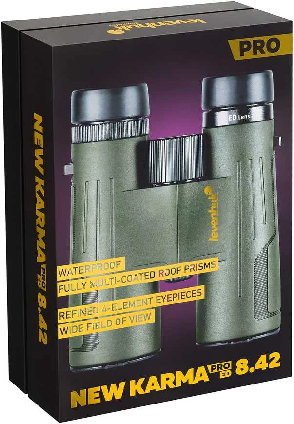 Levenhuk New Karma PRO ED 8x42 žiūronai
