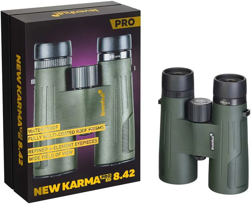 Levenhuk New Karma PRO ED 8x42 žiūronai
