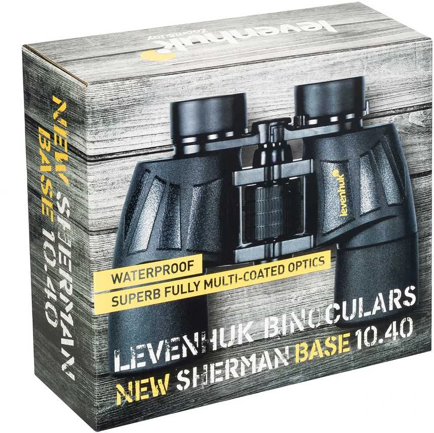 Levenhuk New Sherman BASE 10x40 žiūronai