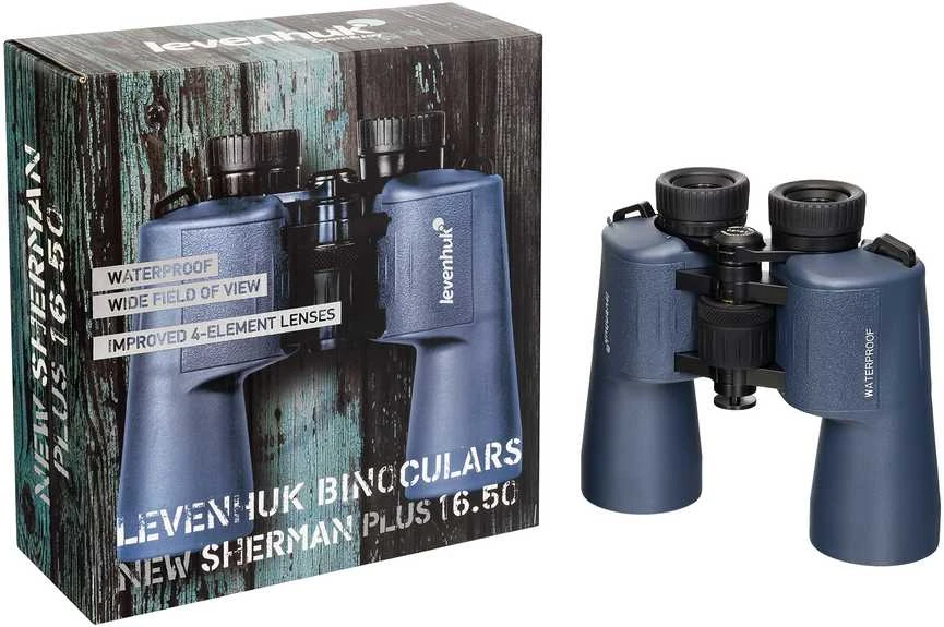Levenhuk New Sherman PLUS 16x50 žiūronai