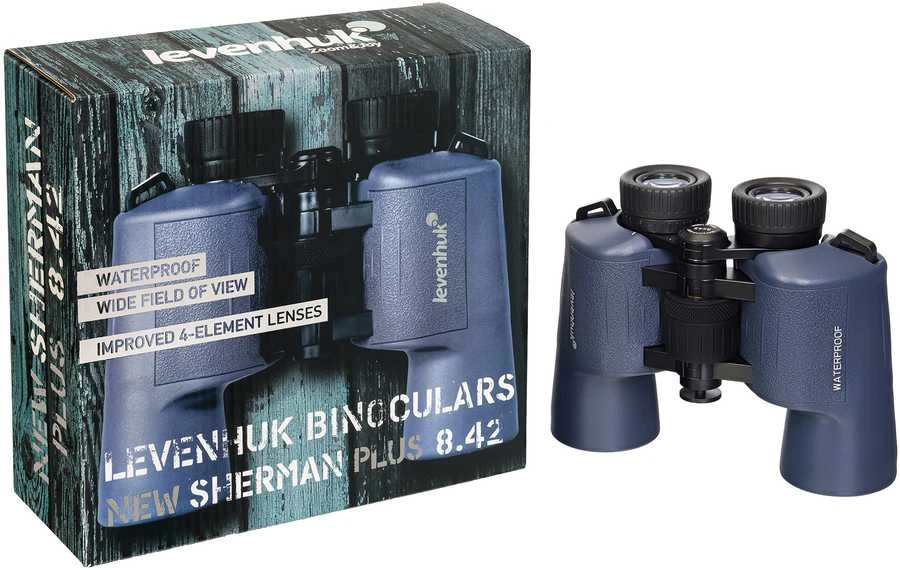 Levenhuk New Sherman PLUS 8x42 žiūronai
