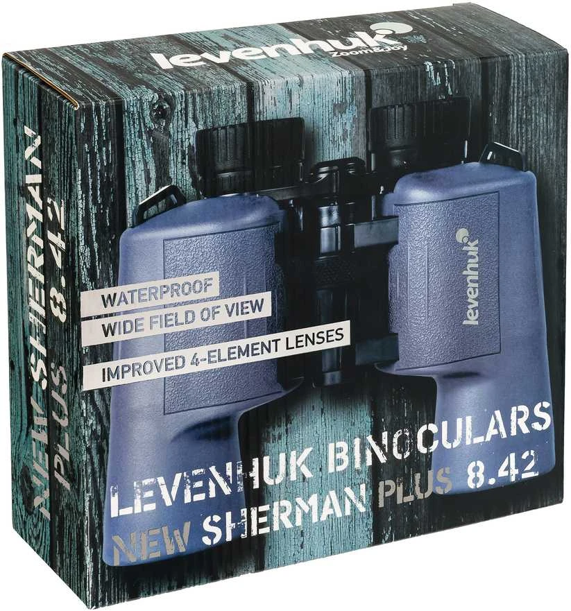 Levenhuk New Sherman PLUS 8x42 žiūronai