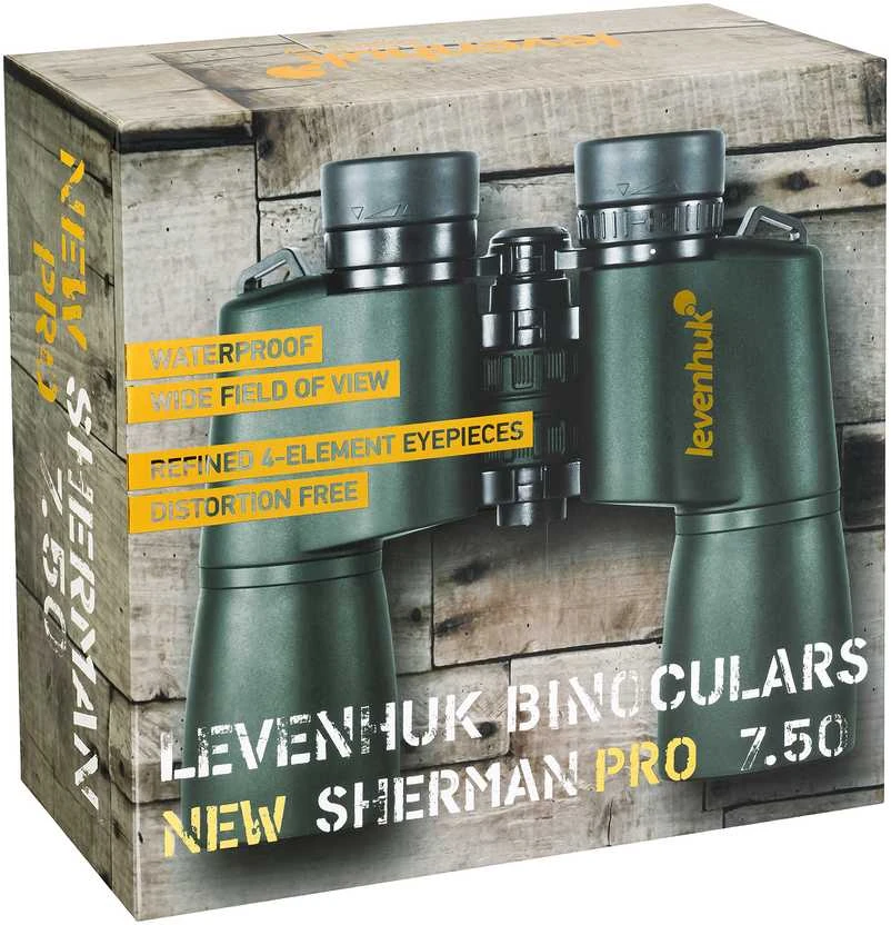Levenhuk New Sherman PRO 7x50 žiūronai