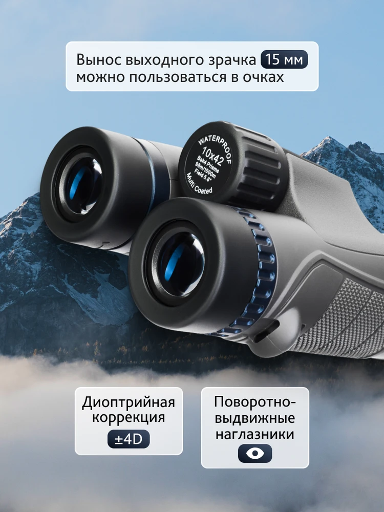 Levenhuk Nitro 10x42 žiūronai