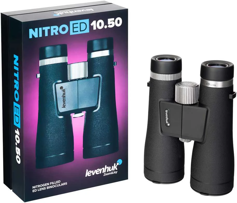 Levenhuk Nitro ED 10x50 žiūronai
