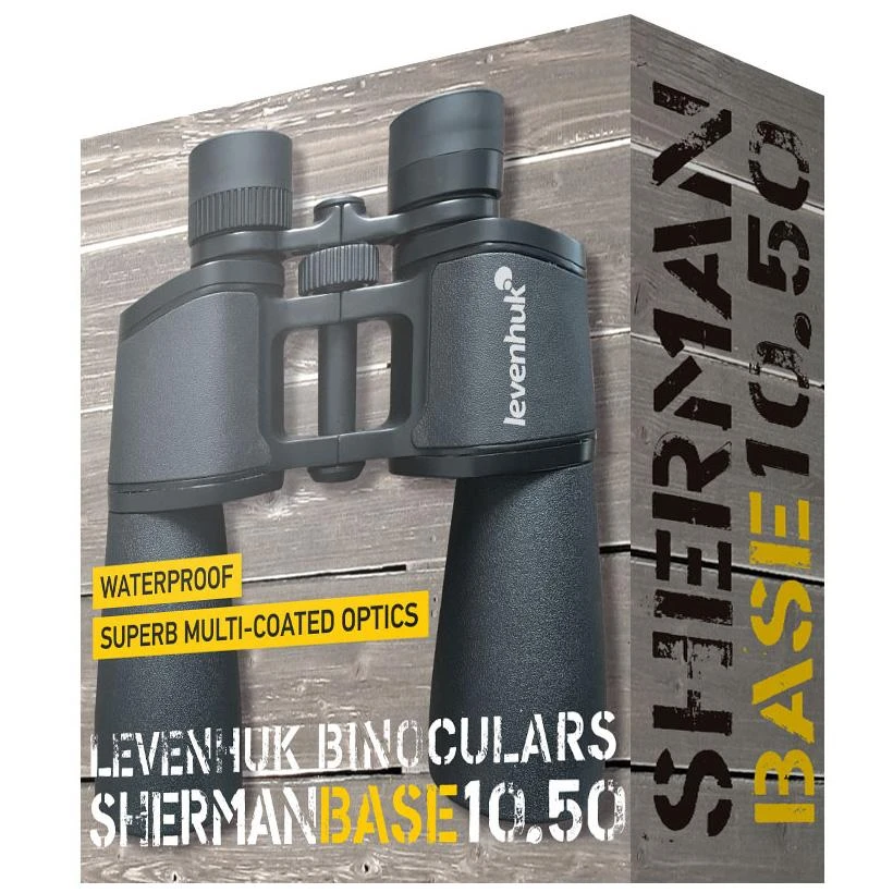 Levenhuk Sherman BASE 10x50 žiūronai