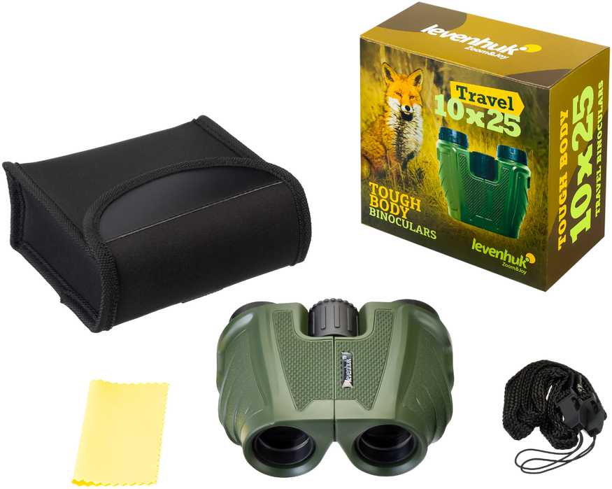Levenhuk Travel 10x25 Žiūronai