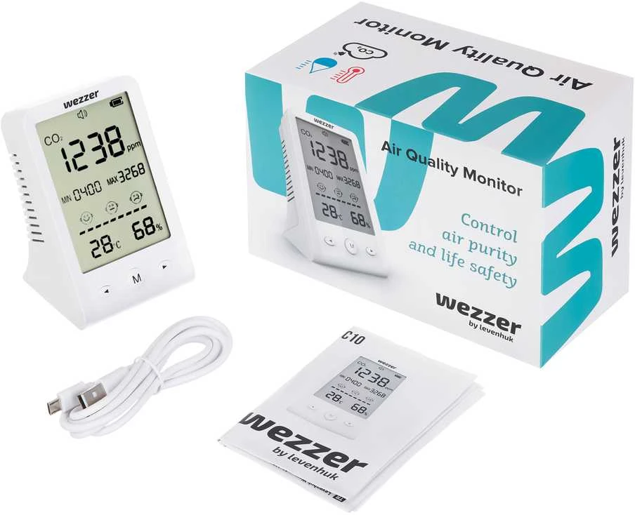 Levenhuk Wezzer Air MC10 Air Quality Monitorius