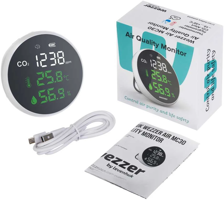 Levenhuk Wezzer Air MC30 Air Quality Monitorius
