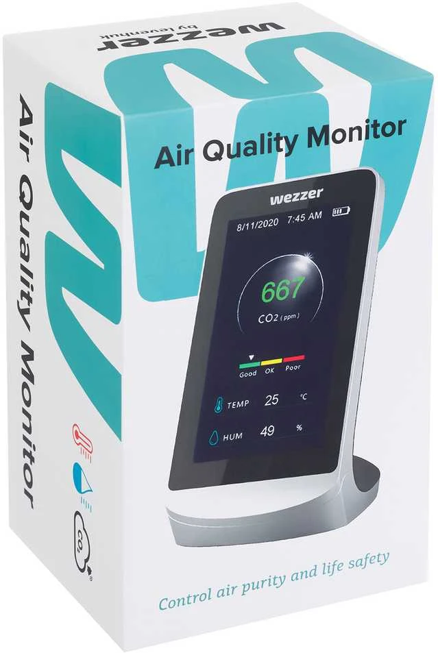 „Levenhuk Wezzer Air MC60“ oro kokybės monitorius