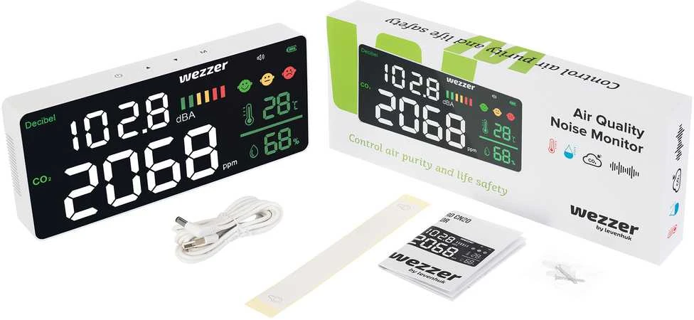 Levenhuk Wezzer Air PRO CN20 Air Quality Noise Monitorius