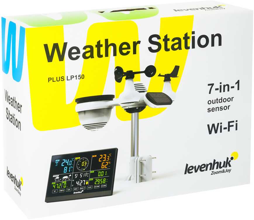 Levenhuk Wezzer PLUS LP150 meteorologinė stotis