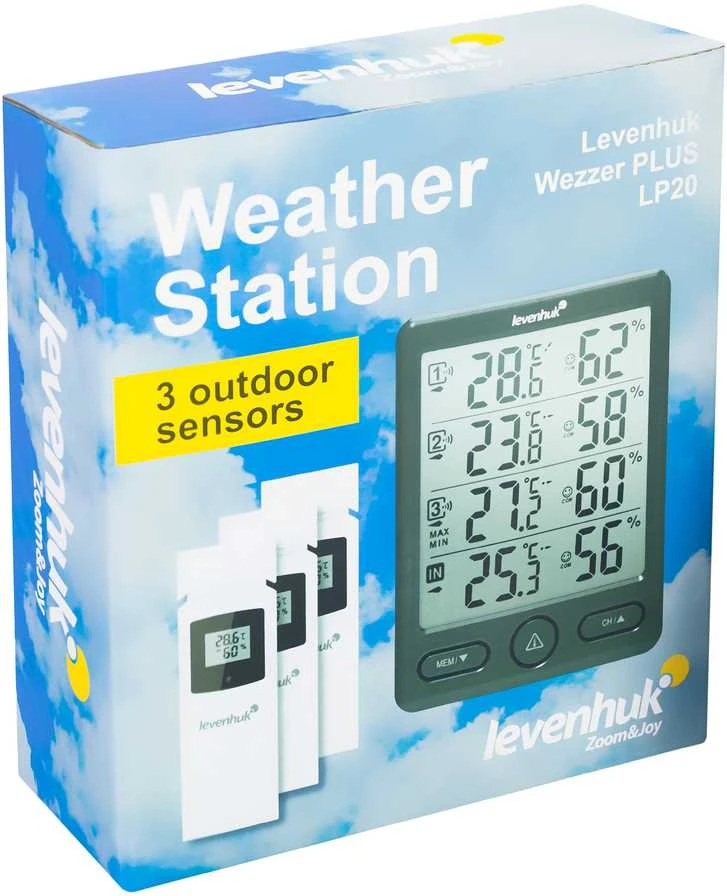 Levenhuk Wezzer PLUS LP20 meteorologinė stotis