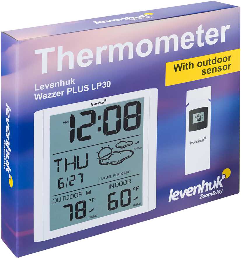 Levenhuk Wezzer PLUS LP30 termometras
