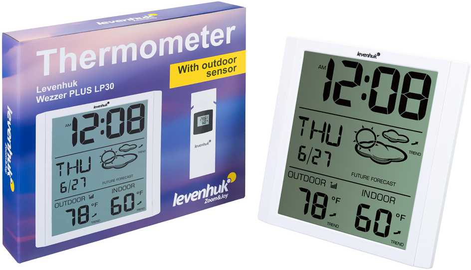 Levenhuk Wezzer PLUS LP30 termometras