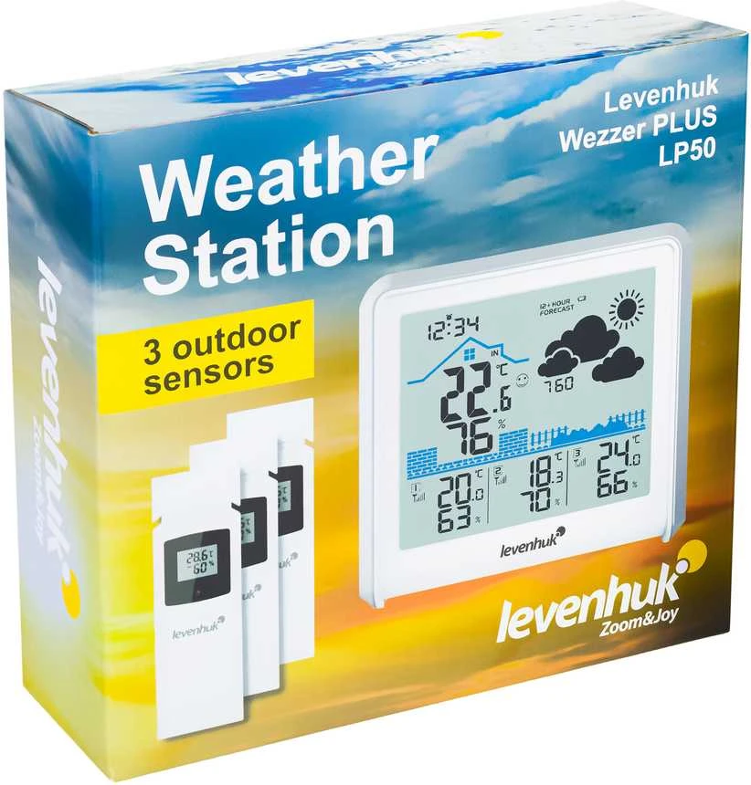 Levenhuk Wezzer PLUS LP50 meteorologinė stotis