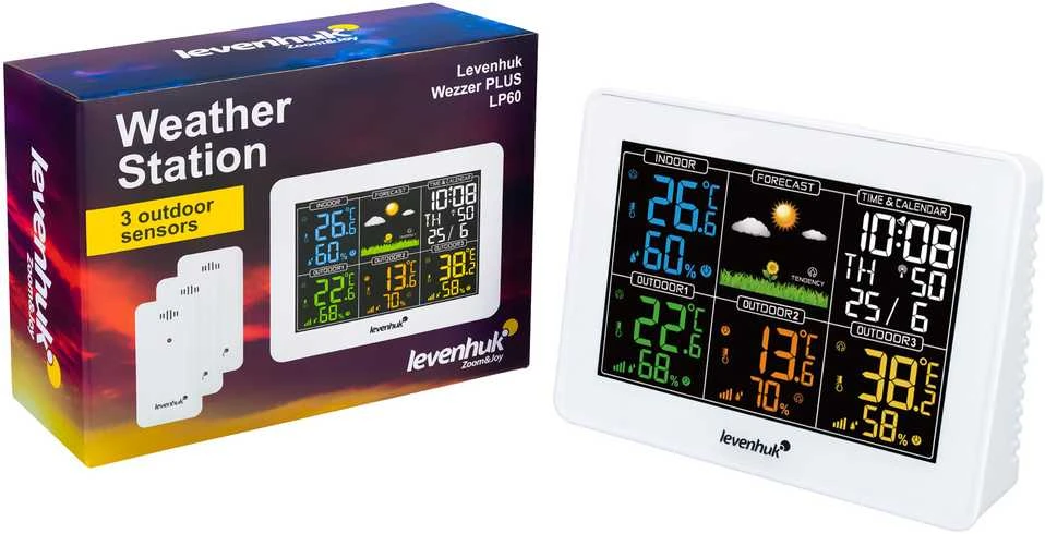 Levenhuk Wezzer PLUS LP60 meteorologinė stotis