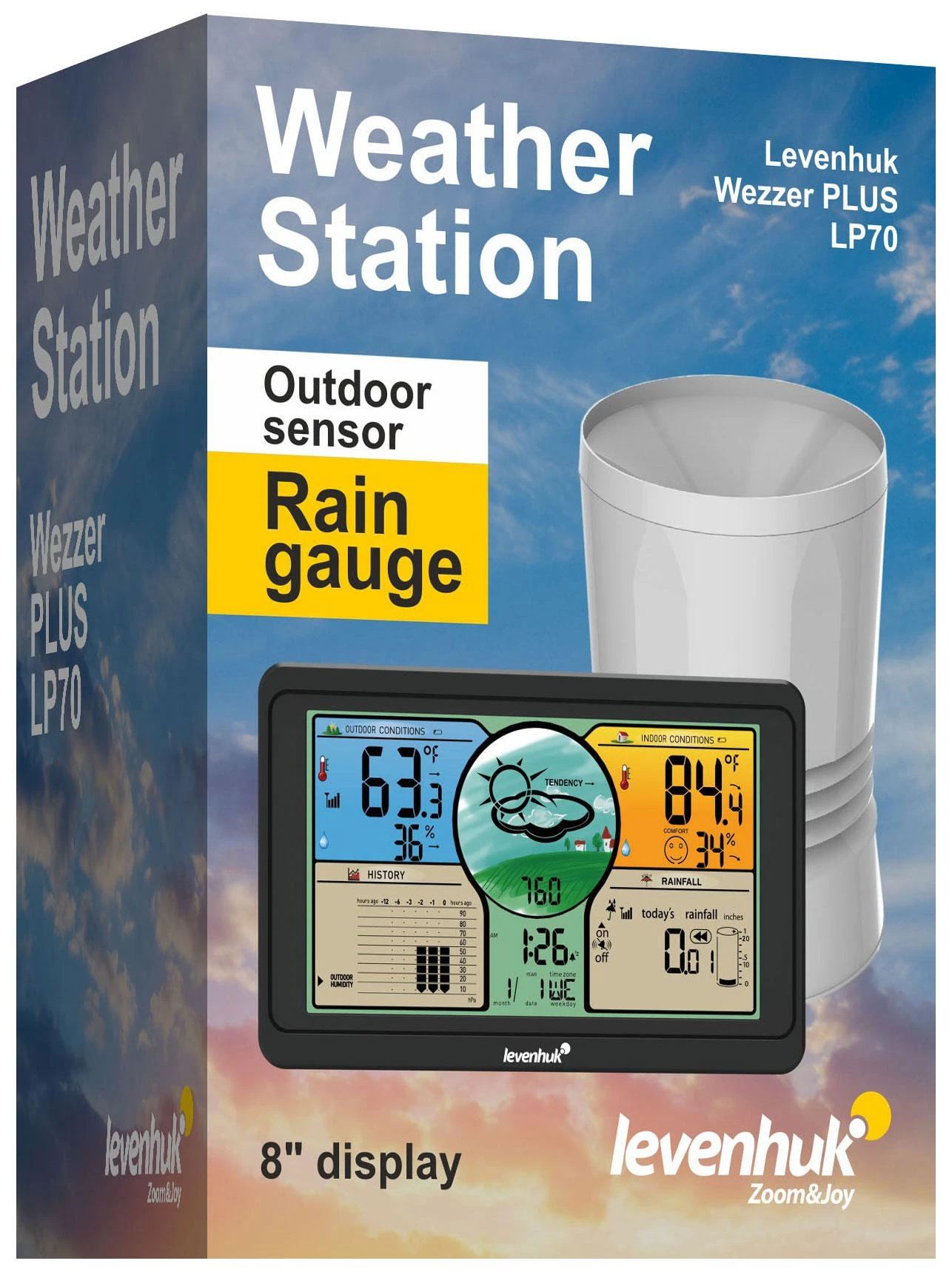 Levenhuk Wezzer PLUS LP70 meteorologinė stotis