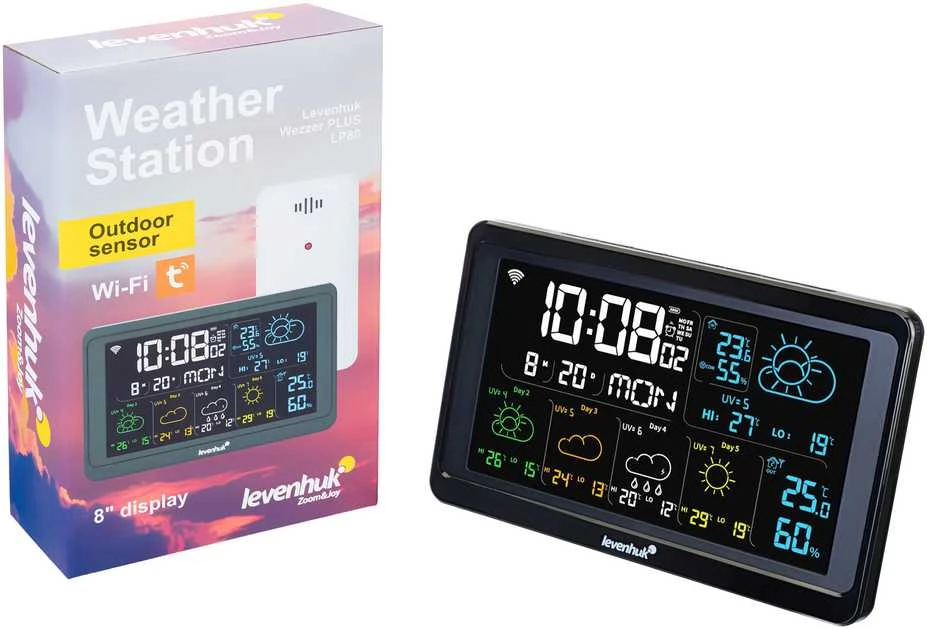 Levenhuk Wezzer PLUS LP80 meteorologinė stotis