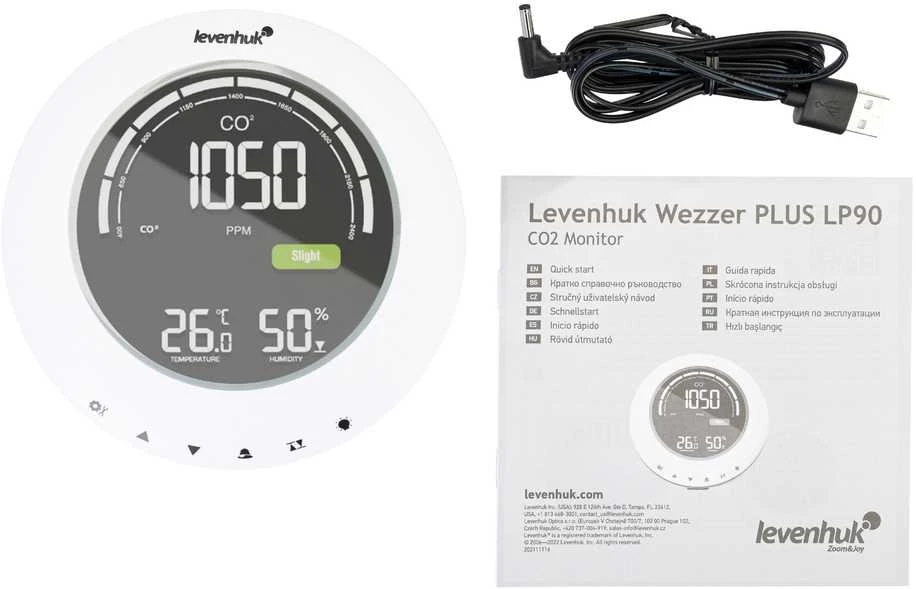 Levenhuk Wezzer PLUS LP90 CO2 Monitorius