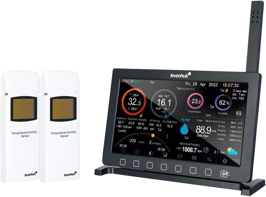 Levenhuk Wezzer PRO LP500 meteorologinė stotis
