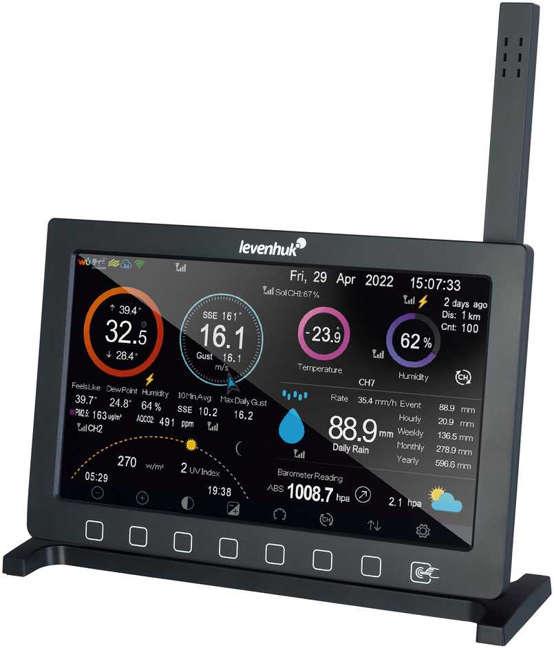 Levenhuk Wezzer PRO LP500 meteorologinė stotis