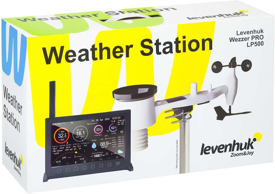 Levenhuk Wezzer PRO LP500 meteorologinė stotis